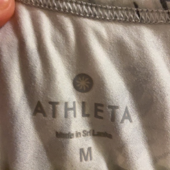 Athleta gray/white tank - Picture 2 of 5